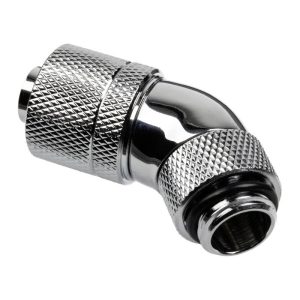 Alphacool HF Anschluss 45 Grad G1/4 Zoll AG auf 13/10mm Waterkoelinghoekverbinder Alphacool HF Anschluss 45 Grad G1/4 Zoll AG auf 13/10mm Waterkoelinghoekverbinder