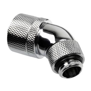 Alphacool HF Anschluss 45 Grad G1/4 Zoll AG auf 16/10mm Waterkoelinghoekverbinder Alphacool HF Anschluss 45 Grad G1/4 Zoll AG auf 16/10mm Waterkoelinghoekverbinder