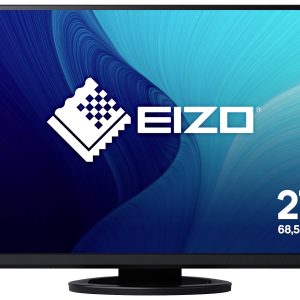 EIZO EV2760-BK LED-monitor Energielabel E (A – G) 68.6 cm (27 inch) 2560 x 1440 Pixel 16:9 5 ms DisplayPort, HDMI, DVI, EIZO EV2760-BK LED-monitor Energielabel E (A – G) 68.6 cm (27 inch) 2560 x 1440 Pixel 16:9 5 ms DisplayPort, HDMI, DVI,