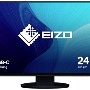 EIZO EV2485-BK LED-monitor Energielabel C (A – G) 61.2 cm (24.1 inch) 1920 x 1200 Pixel 16:10 5 ms DisplayPort, HDMI, US EIZO EV2485-BK LED-monitor Energielabel C (A – G) 61.2 cm (24.1 inch) 1920 x 1200 Pixel 16:10 5 ms DisplayPort, HDMI, US