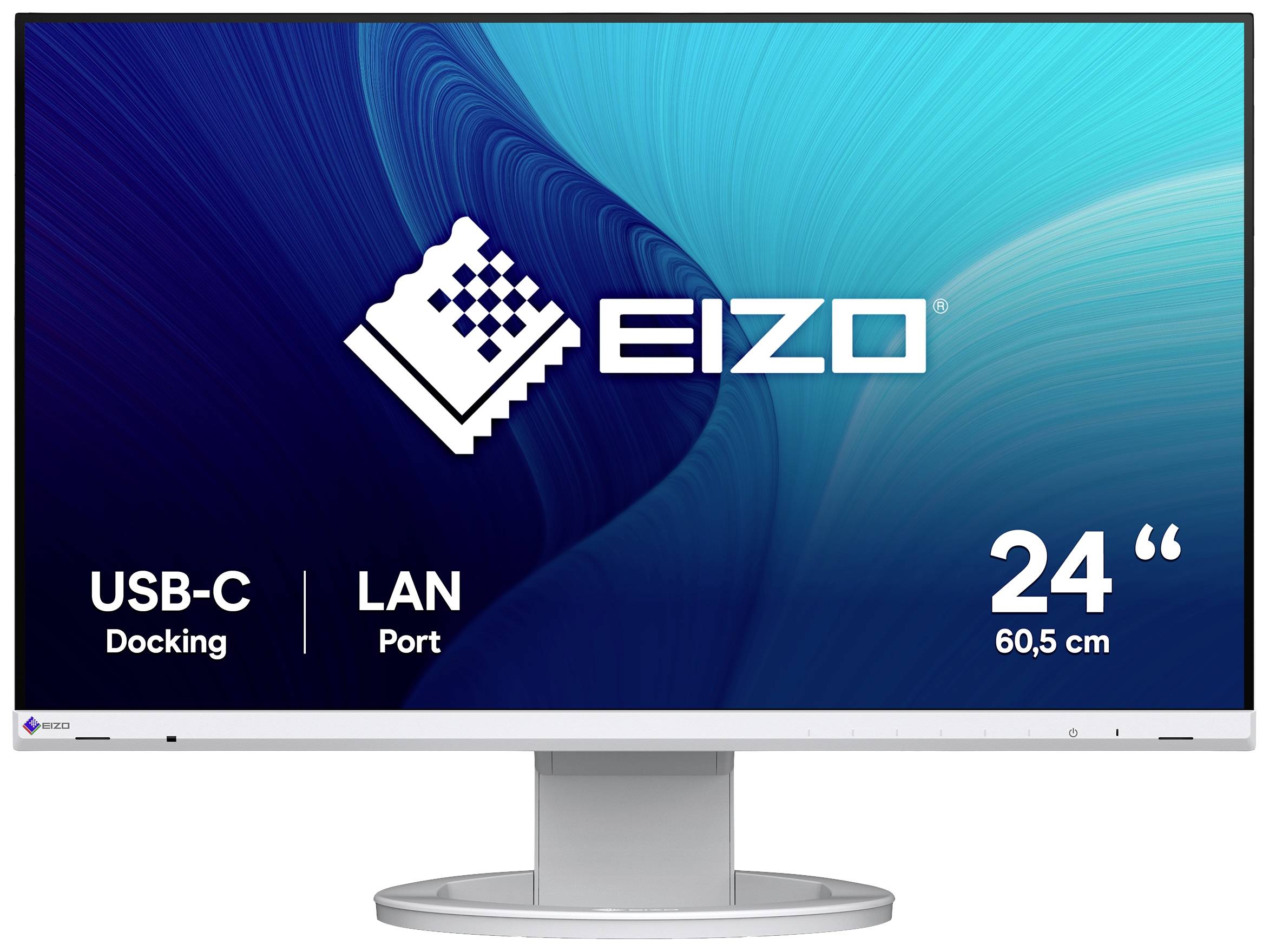 EIZO EV2490-WT LED-monitor Energielabel C (A - G) 60.5 cm (23.8 inch) 1920 x 1080 Pixel 16:9 5 ms HDMI, DisplayPort, USB