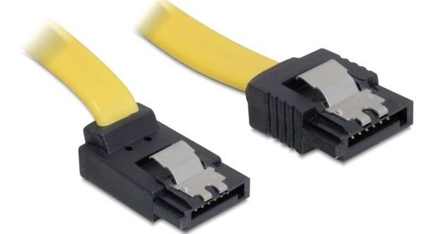 Delock HDD Aansluitkabel 0.3 m Geel