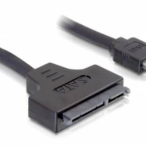 Delock HDD Aansluitkabel 0.5 m Zwart