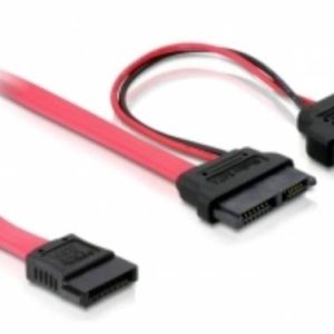 Delock HDD Aansluitkabel 0.5 m Rood