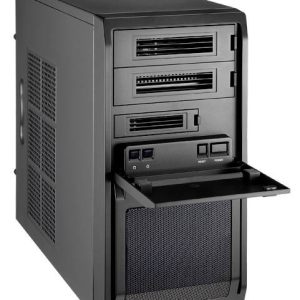 Chieftec LT-01B-OP Mini-tower PC-behuizing Zwart