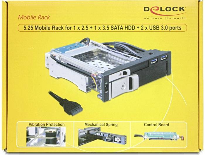 Delock 47209 HDD-wisselframe SATA 6 Gb/s