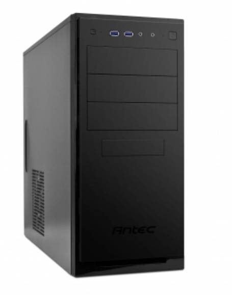 Antec NSK4100 Midi-tower PC-behuizing Zwart Met ventilatiesleuven