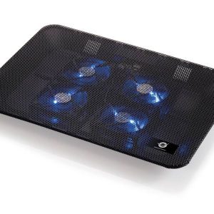 Conceptronic Kühlende Notebook-Unterlage mit 4 Lüftern Cooling-pad voor laptop Conceptronic Kühlende Notebook-Unterlage mit 4 Lüftern Cooling-pad voor laptop