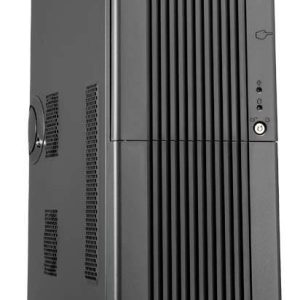 Chieftec Mediumtower Uni 400W ATX/EATX Black Midi-tower PC-behuizing Zwart Geïntegreerde netvoeding