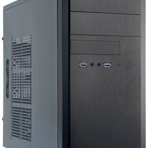 Chieftec HT-01B-OP Mini-tower PC-behuizing Zwart