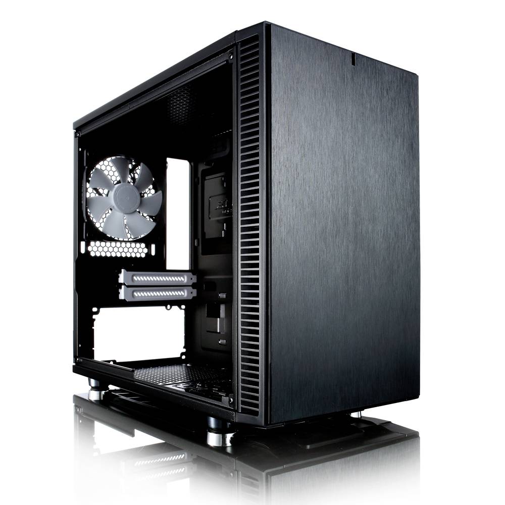 Fractal Design Define Nano S Mini-tower PC-behuizing Zwart 2 voorgeïnstalleerde ventilators
