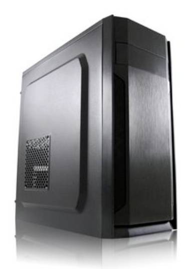 LC Power 7036B Midi-tower PC-behuizing Zwart