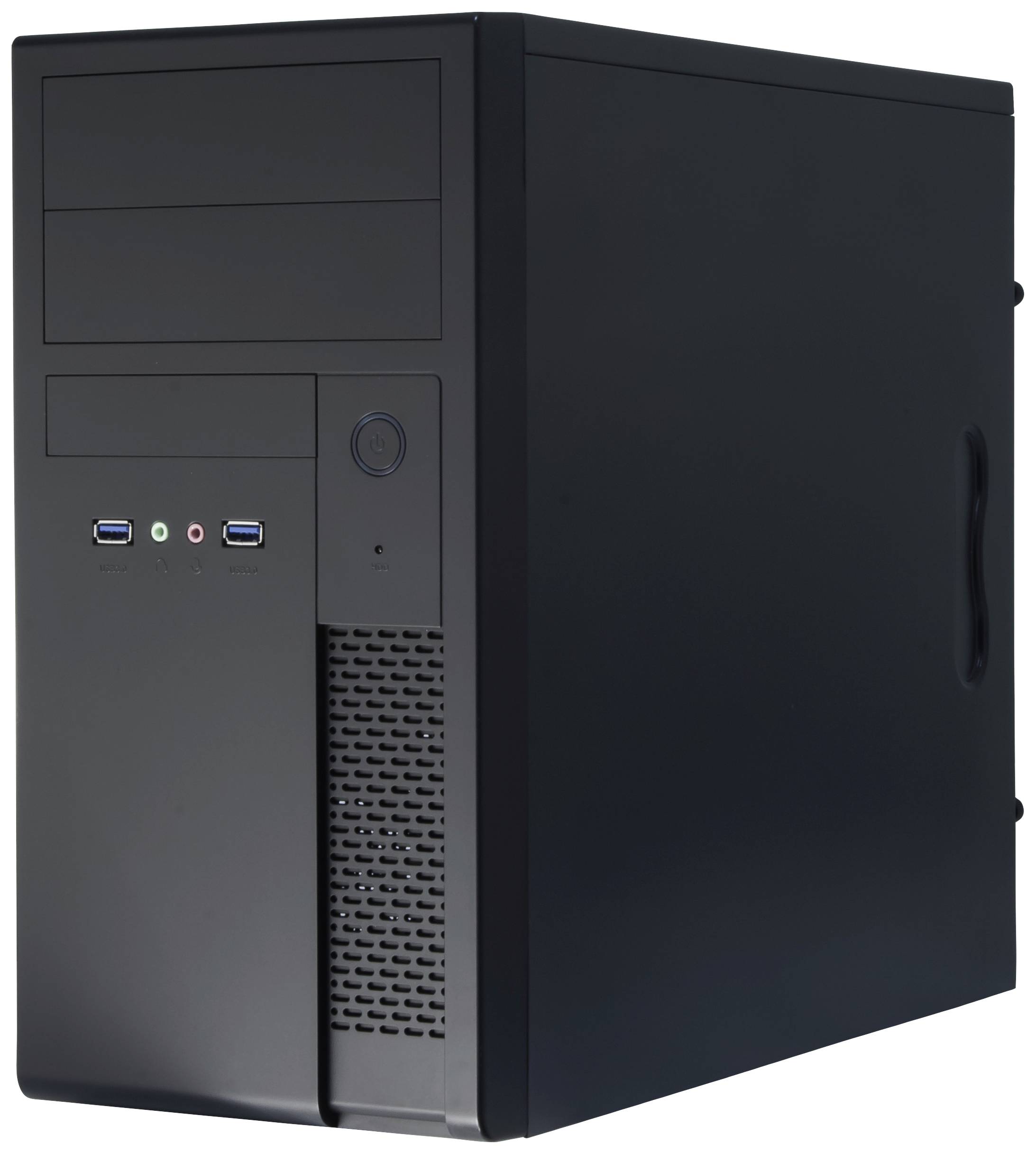 Chieftec Chieftec Mesh Series XT-01B - Tower - micro ATX 350 Watt (ATX12V 2.3/ PS/2) Mini-tower PC-behuizing Zwart