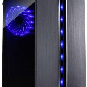 Inter-Tech 88881309 Mini-tower PC-behuizing Zwart Inter-Tech 88881309 Mini-tower PC-behuizing Zwart