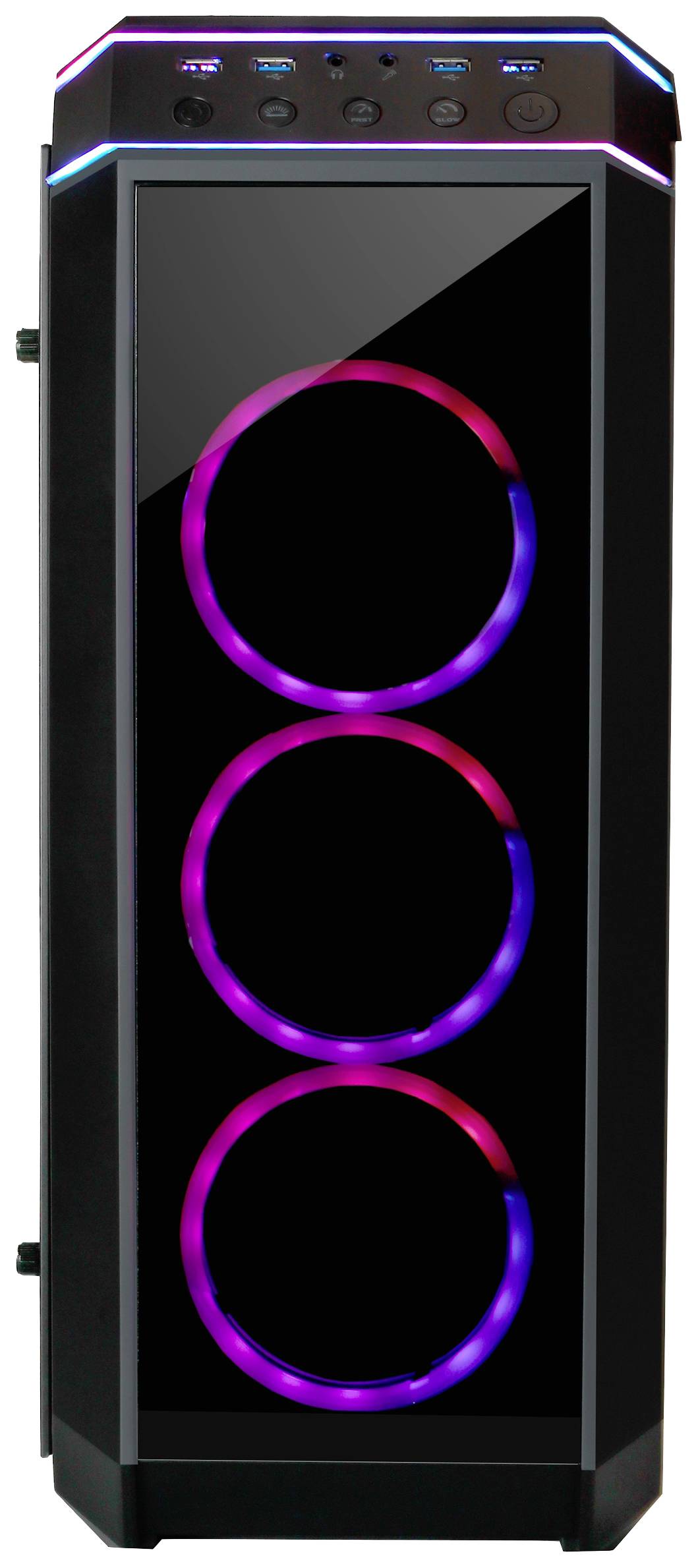 Chieftec Stallion II Tower PC-behuizing Zwart