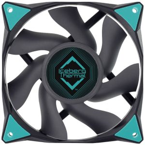 Iceberg Thermal IceGALE PC-ventilator Zwart Iceberg Thermal IceGALE PC-ventilator Zwart