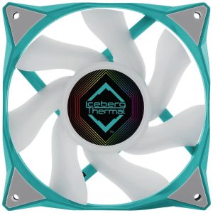 Iceberg Thermal IceGALE ARGB PC-ventilator Turquoise Iceberg Thermal IceGALE ARGB PC-ventilator Turquoise