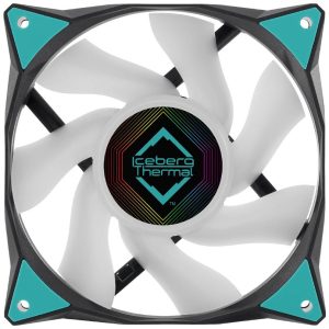 Iceberg Thermal IceGALE ARGB PC-ventilator Zwart Iceberg Thermal IceGALE ARGB PC-ventilator Zwart