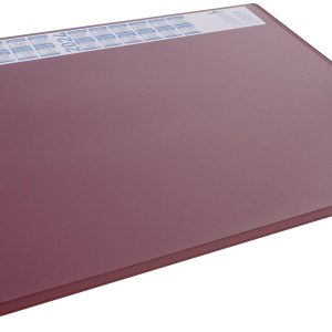 Durable Durable 722303, Rot, Polypropylen (PP), 650 mm, 500 mm, 1 Stück(e) 722303 Bureau onderlegger 4-jaarskalender Roo