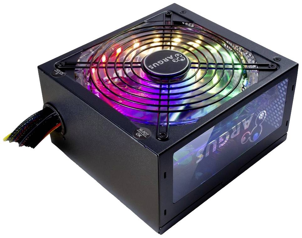 Inter-Tech RGB-600 II PC-netvoeding 600 W ATX 80 Plus Bronze