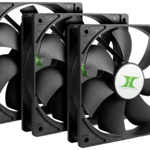 Inter-Tech 88887289 PC-ventilator Zwart (b x h x d) 120 x 25 x 120 mm Inter-Tech 88887289 PC-ventilator Zwart (b x h x d) 120 x 25 x 120 mm
