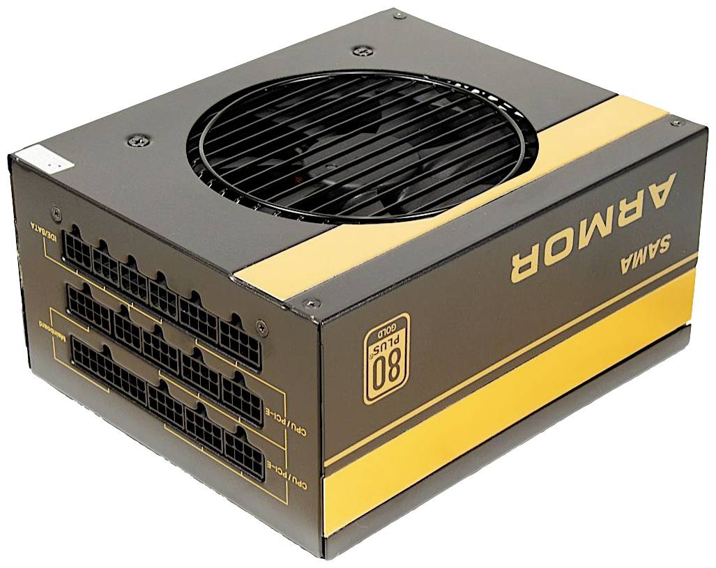 Inter-Tech SAMA FTX-850-B PC-netvoeding 850 W ATX 80 Plus Gold