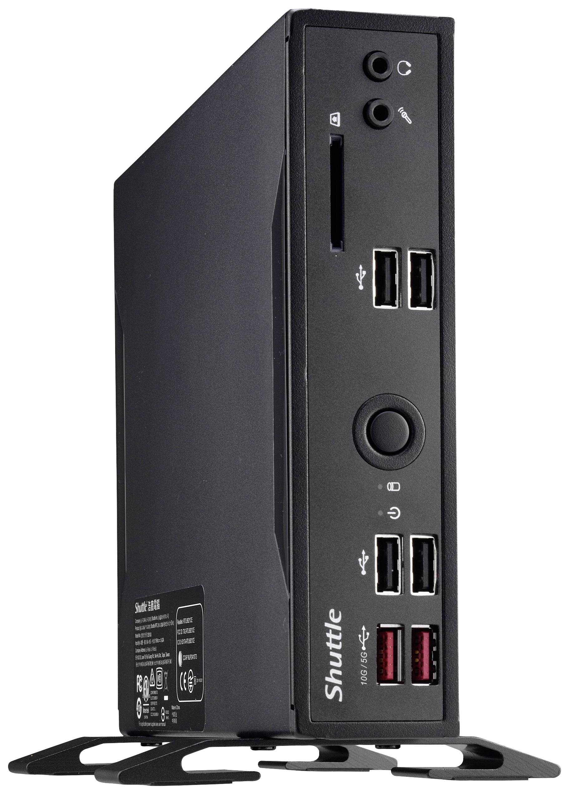 Shuttle Barebone XPC slim DS20U5V2 Intel® Core™ i5 i5-10210U 4.2 GHz Intel UHD Graphics DS20U5V2