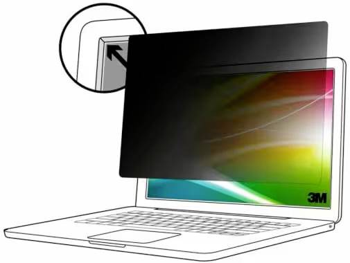3M Bright Screen BPNAP006 Privacyfolie MacBook 33 cm (13") Beeldverhouding: 16:10 7100291453 Apple MacBook Air 13" (M2,