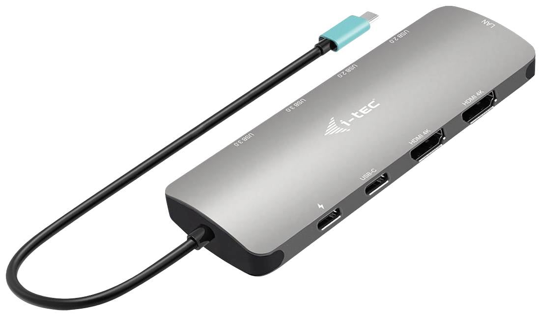 i-tec C31NANOHDM2DOCPD USB-C dockingstation Incl. laadfunctie