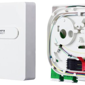 Metz Connect OpDAT ADT splice 2xLC-D APC OS2 Glasvezel-splitterbox LC