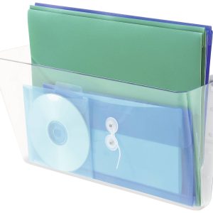 Deflecto DocuPocket 73101 Folderhouder (wandmodel) Transparant DIN A4 liggend 1 stuk(s) Aantal vakken: 1 (b x h x d) 331 Deflecto DocuPocket 73101 Folderhouder (wandmodel) Transparant DIN A4 liggend 1 stuk(s) Aantal vakken: 1 (b x h x d) 331