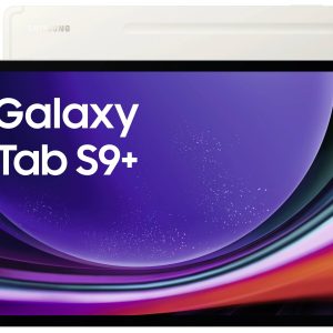 Samsung Galaxy Tab S9+ WiFi 256 GB Beige Android tablet 31.5 cm (12.4 inch) 2.0 GHz, 2.8 GHz, 3.36 GHz Qualcomm® Snapdra Samsung Galaxy Tab S9+ WiFi 256 GB Beige Android tablet 31.5 cm (12.4 inch) 2.0 GHz, 2.8 GHz, 3.36 GHz Qualcomm® Snapdra