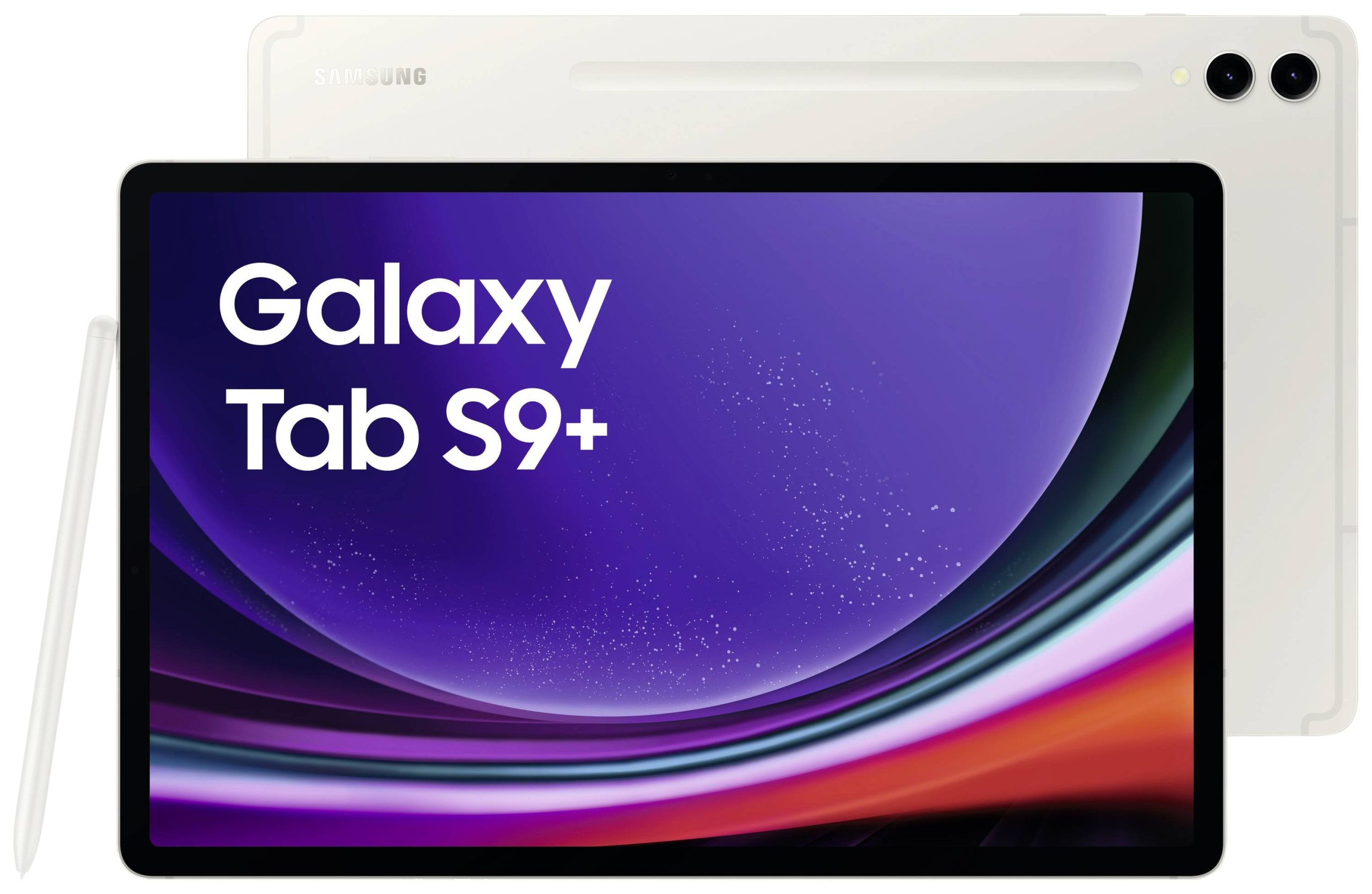 Samsung Galaxy Tab S9+ WiFi 256 GB Beige Android tablet 31.5 cm (12.4 inch) 2.0 GHz, 2.8 GHz, 3.36 GHz Qualcomm® Snapdra