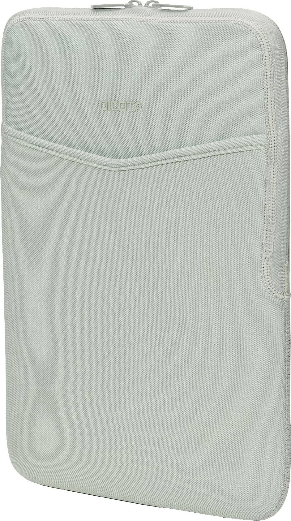 Dicota Laptophoes Sleeve Eco SLIM L Geschikt voor max. (laptop): 38,1 cm (15") Zilver