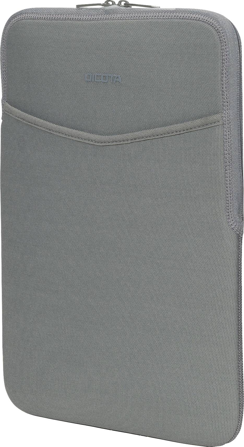Dicota Laptophoes Sleeve Eco SLIM L Geschikt voor max. (laptop): 38,1 cm (15") Grijs