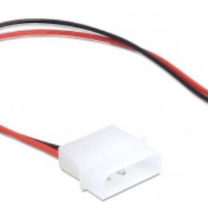 Delock HDD Aansluitkabel 0.245 m Zwart, Rood