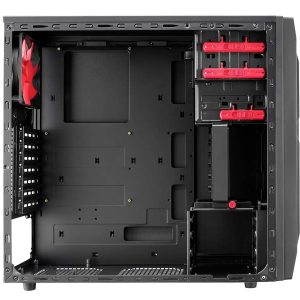 Chieftec LF-02B-OP Midi-tower PC-behuizing Zwart