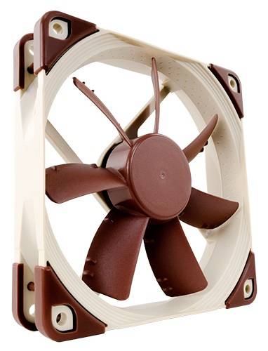 Noctua NF-S12A PWM PC-ventilator Beige, Bruin (b x h x d) 120 x 120 x 25 mm