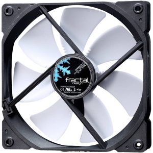 Fractal Design FD-FAN-DYN-GP14-WT PC-ventilator Zwart, Wit (b x h x d) 140 x 25 x 140 mm Fractal Design FD-FAN-DYN-GP14-WT PC-ventilator Zwart, Wit (b x h x d) 140 x 25 x 140 mm