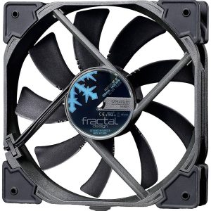 Fractal Design Venturi HP-12 PWM PC-ventilator Zwart, Grijs (b x h x d) 120 x 25 x 120 mm Fractal Design Venturi HP-12 PWM PC-ventilator Zwart, Grijs (b x h x d) 120 x 25 x 120 mm