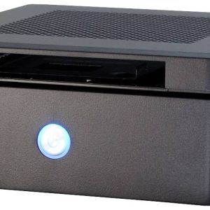 Inter-Tech ITX-603 Mini-tower PC-behuizing Zwart Met ventilatiesleuven Inter-Tech ITX-603 Mini-tower PC-behuizing Zwart Met ventilatiesleuven