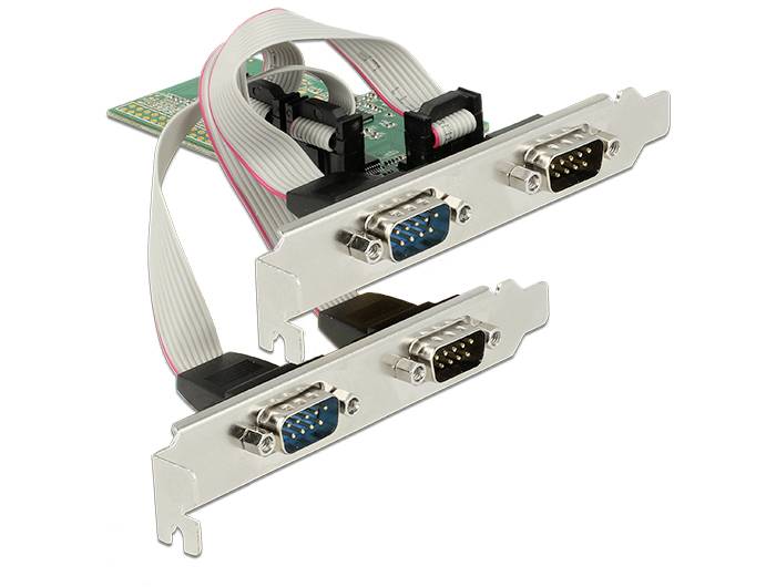Delock 89557 PCI Express kaart PCIe Incl. Low-Profile slotplaat