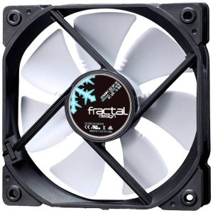 Fractal Design Dynamic X2 GP-12 PWM PC-ventilator Zwart, Wit (b x h x d) 120 x 120 x 25 mm Fractal Design Dynamic X2 GP-12 PWM PC-ventilator Zwart, Wit (b x h x d) 120 x 120 x 25 mm