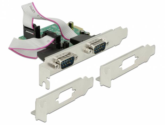 Delock 89641 PCI Express kaart PCIe Incl. Low-Profile slotplaat