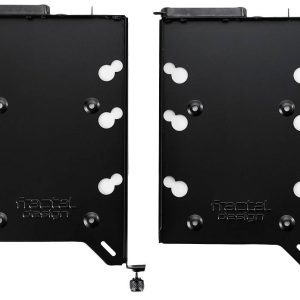 Fractal Design FD-ACC-HDD-A-BK-2P 3.5 inch HDD-inbouwframe Zwart Fractal Design FD-ACC-HDD-A-BK-2P 3.5 inch HDD-inbouwframe Zwart