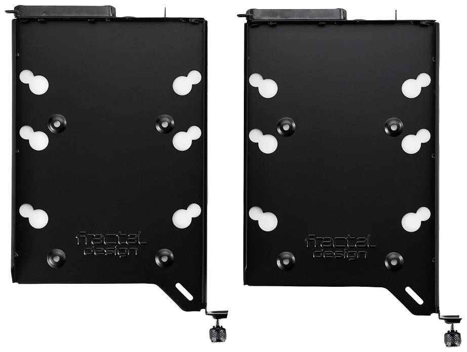 Fractal Design FD-ACC-HDD-A-BK-2P 3.5 inch HDD-inbouwframe Zwart