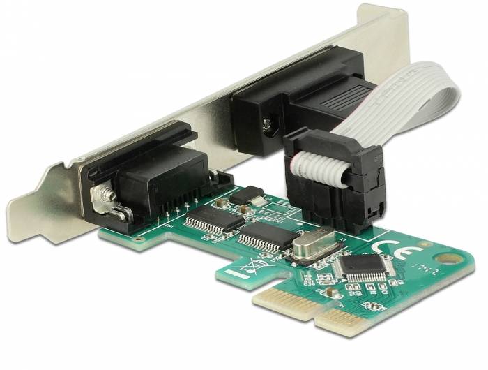 Delock 89918 PCI Express kaart PCIe Incl. Low-Profile slotplaat