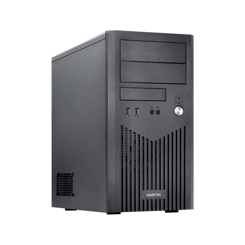 Chieftec BD-25B-350GPB Micro-tower PC-behuizing Zwart Harde schijf installatie zonder gereedschap