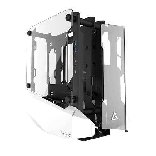 Antec Striker Mini-tower PC-behuizing Transparant, Wit