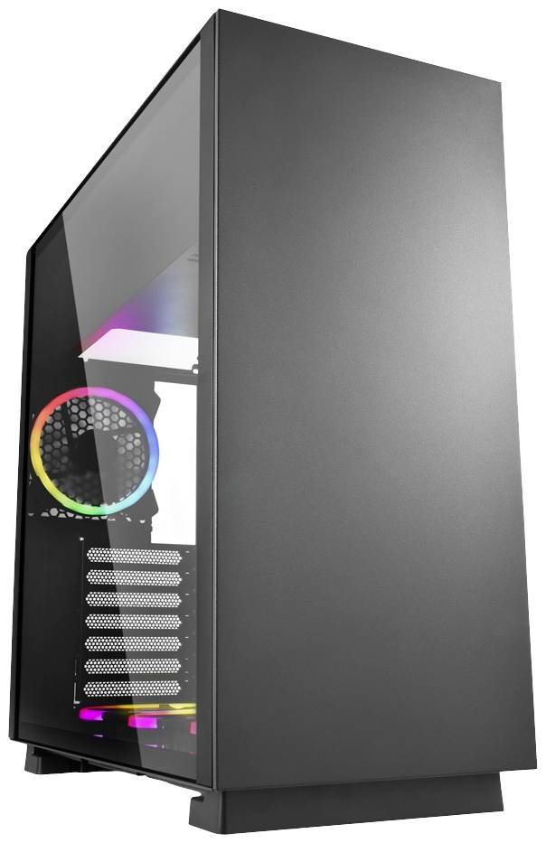 Sharkoon Sharkoon PURE STEEL - Tower - E-ATX - keine Spannungsversorgung Midi-tower PC-behuizing Zwart
